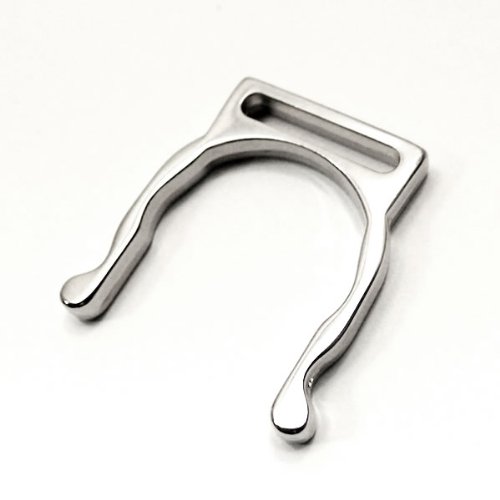 Amazon | ペットボトルホルダー金具 シルバー(ニッケル) 5個セット