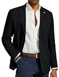 PJ PAUL JONES – PJ PAUL JONES Sakko Herren Sportlich Leinen Blazer Regular F