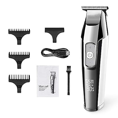 MVNOIRE Professional Electric Hair Clipper, Trimmer, Men's LCD Digital