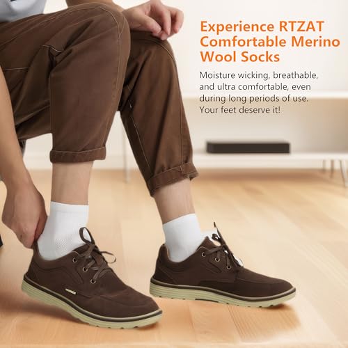 Image of 3 Pairs 90% Merino Wool Ankle Business Casual Thin Wool Socks | Lightweight, Arch Support, Moisture Wicking, Breathable, Business, Work, Everyday Wear, Temperature Regulating