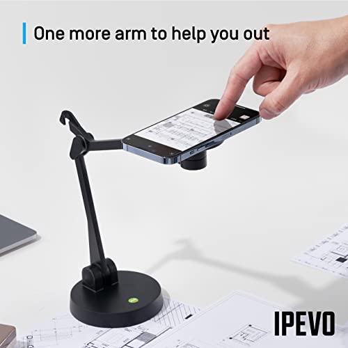 Espace travail multi-écrans stable grâce au support iPhone Ipevo Uplift - 6
