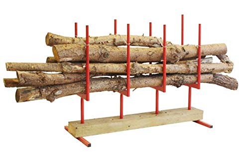 Forest Master Bench log Stand 4, Multi Sagebock 4, rot, BLS4 – Bild 4