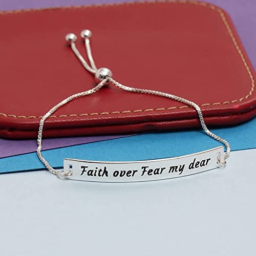 Image of TRUESILVER ACPL 925 Sterling Silver Personalised Bracelet for Women | Customized Name Bracelet Gift for Wedding Anniversary Birthday