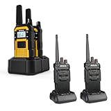 Retevis RT648 wasserdichte Funkgeräte für Erwachsene und RB648 Funkgeräte mit großer Reichweite, IP67-Schutzart, robust, PMR446-Anschluss für den Außeneinsatz