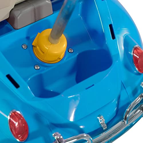 Carrinho de Passeio Infantil, Pedal ou Passeio, Poliplac, Bubblecar Azul