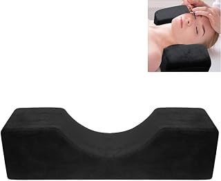 Deciniee Wimpernkissen U-Förmiges: Ergonomisches Nackenkissen Wimpern Kissen - Flanellkissen Wimpernverlängerung Kissen für Schönheitssalon Zuhause-Kompressionsverpackung unter Vakuum