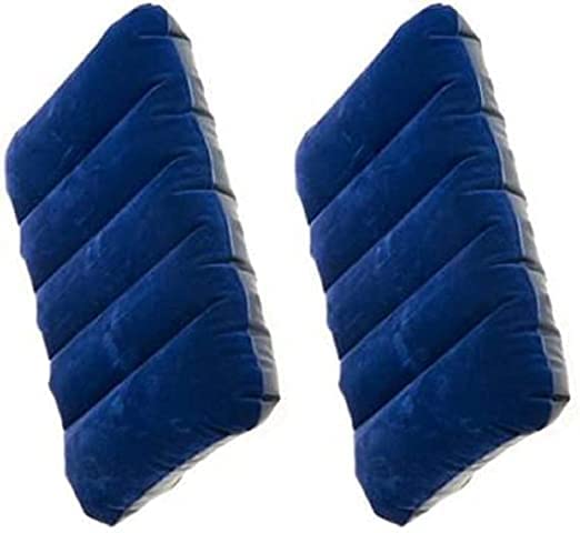 Goyal Traders Travel Pillow | Air Pillow | Soft Comfort Air Cushion | Set of 2 (Standard, 1)