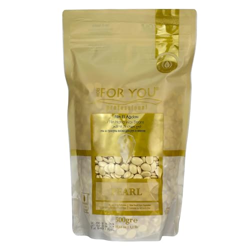 More For You Seed Hand Wax - Cera caliente para depilación (500 g, cera caliente, cera caliente, cera para depilación, en bolsa con cierre)