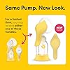 Medela Harmony Manual Breast Pump, Compact Swiss Design with PersonalFit Flex Shields and Medela's 2-Phase Expression Technology #2