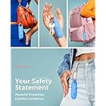 Vantamo Personal Alarm for Self Defense with Low Battery Notice, Strobe Light & Extra Loud 130 dB Double Speakers Safety Keychain Set for Women, Rechargeable Panic Button for Womens Self Defense - Image 2