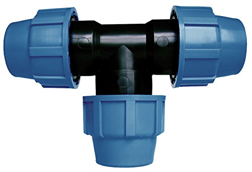 Cornat Sistema de Riego Reductor de T de Tubos de PE de Unidades, diámetro 32 y 25 mm, Polipropileno para Agua fría Cover