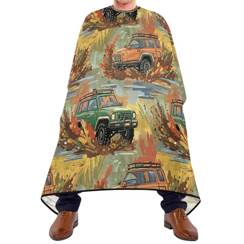 Capa de barbero impermeable profesional para hombre miniatura 1