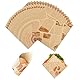 GTNCE 200 Stück Burger Papier, Snacktaschen, Sandwich Papier, Burger Tüten, Alter Zeitungsdruckstil, Sandwich Tüten, Fettdicht Speisetüten für Burger, Sandwich und Pommes Frites (22 x 22cm)