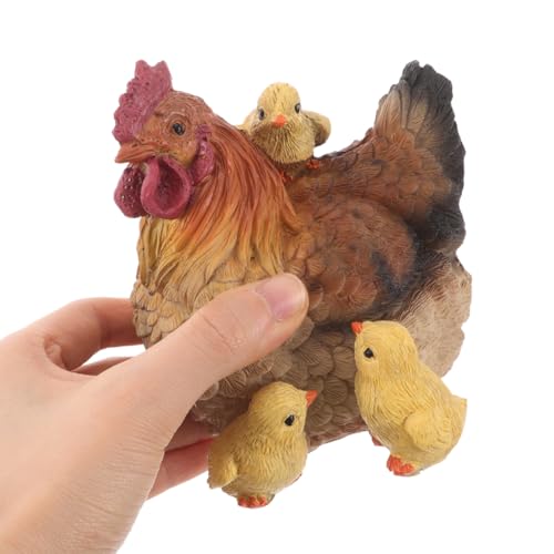 Poule décorative réaliste pour embellir un jardin ou une cour vide - 3