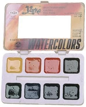 6 Pack YARKA WATERCOLOR SET 8 COLORS Drafting, Engineering, Art (General Catalog)