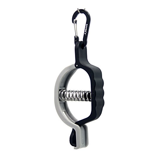 SAMSFX - Báscula mecánica de Pesca con Mango de Agarre para Peces, Individual Mini Fish Lip Grip