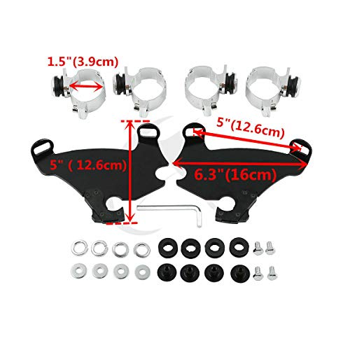 image for TCMT Gauntlet Fairing & Bracket Mount Fit For Harley Sportster XL883 1