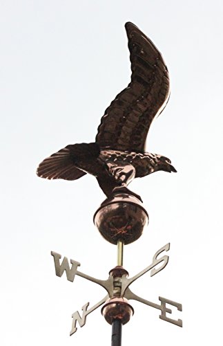 Accentua Charleston Cupola With Eagle Weathervane, 24 In. Square, 63 In. High #TOP3