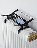 Clothes Drying Rack for Radiator & Oil-Filled Heater, Adjustable Standover Airer with Fixing Spacers, Works with Standalone Humidifiers(Black)