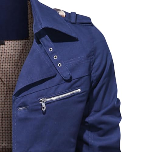 Veste légère en velours côtelé gris 4XL décontractée homme