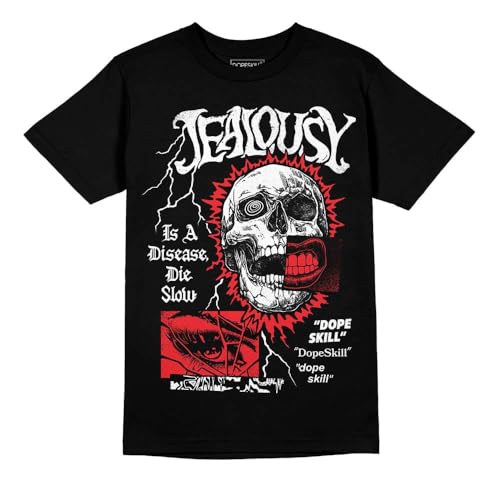 Image of DopeSkill Halloween Graphic Tee Streetwear Hip Hop Hypebeast Unisex T-Shirt Sneaker Colour Matching Shirts Spooky Graphic