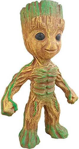 Uneeke Shape Avengers, Guardians of The Galaxy: Baby Groot Toy, Wooden Look Gift Item, Showpiece