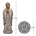 Design Toscano NG33692 Bodh Gaya Buddha Asian Garden Statue, Full Color Finish