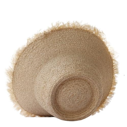 Chapeau de plage en paille pour femme le lot de 2 idéal pour vos vacances au soleil