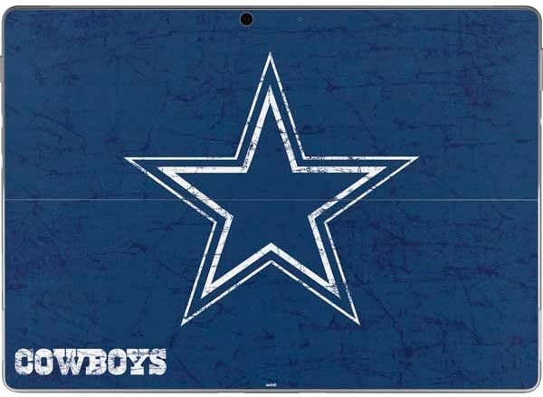 Skinit Decal Tablet Skin Compatible with Surface Pro 9 - Officially Licensed NFL Dallas Cowboys Distressed Design