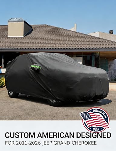 Image of Proadsy Custom Fit 2011-2026 Jeep Grand Cherokee Car Cover Waterproof Sun