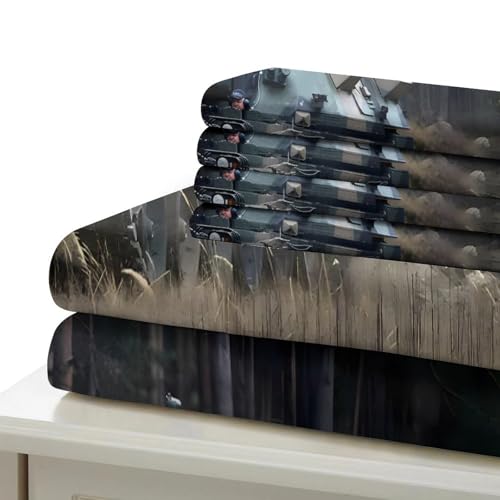 Lit militaire microfibre 3D pour chambre d'ado et garçon - 7