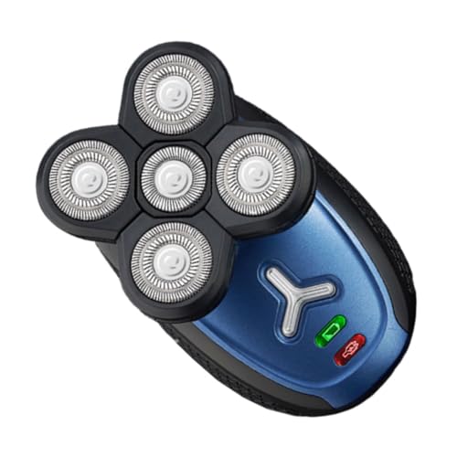 HONMEET 5-Head Electric Razor Rechargeable Waterproof Men's Shaving Machine Head Shaver for Men