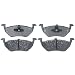 ACDelco 17D1055C Professional Ceramic Rear Disc Brake Pad Set