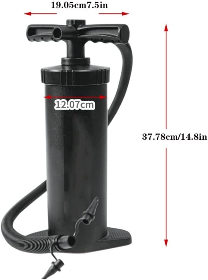 YFYYJ Hand Pump, Double Action Quick Manual Air Pump, Portable Air Pump for Inflatable Bed Mattress Pool Floats : Home & Kitchen