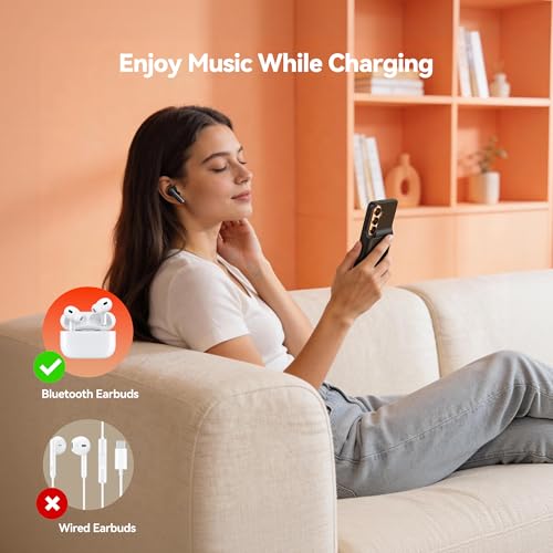Funda con batería para Samsung Galaxy S26 NEWDERY de 6,3" con carga rápida USB-C 7