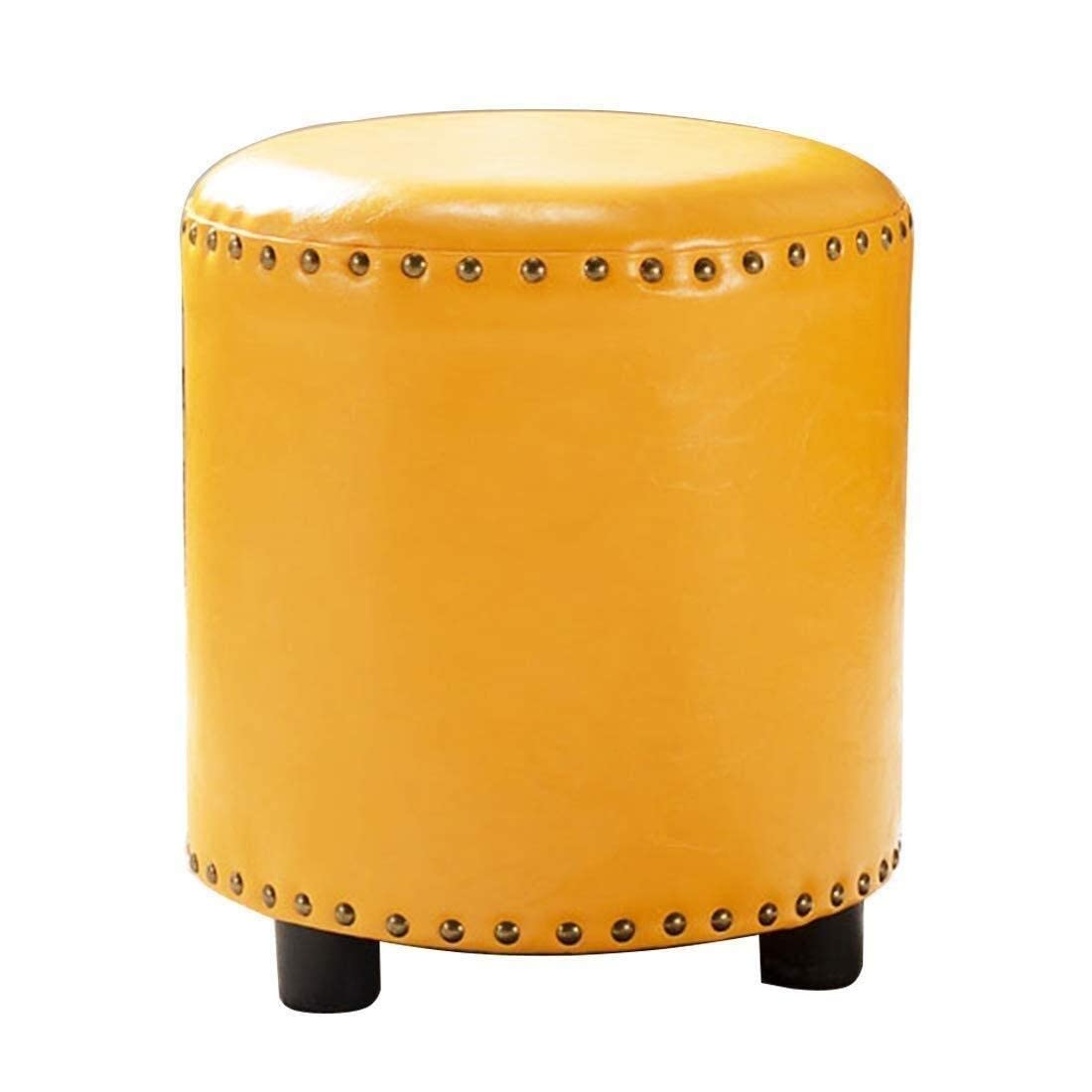 Taburete de maquillaje en madera maciza acabado cera de aceite de lujo