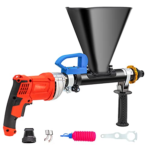 SDRTOP Elektrische Mörtelpresse, Zement-Fugenpistole, tragbar, Fugenfüllmaschine für Zielarbeiten, Ziegelarbeiten, Fugenmörtel Cover