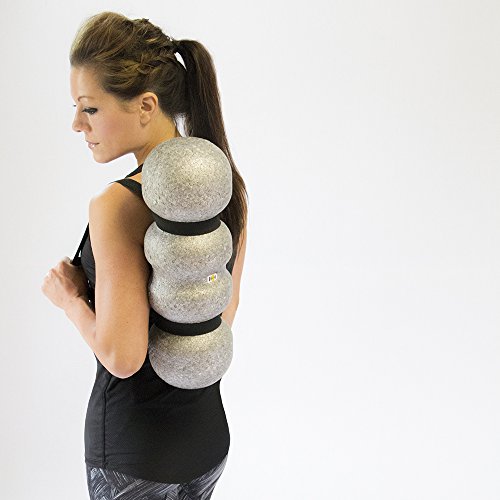 Rollga Foam Roller For Improving Flexibility, Muscle Soreness, Back & Neck Pain, Medium Density Foam – 18” #TOP6