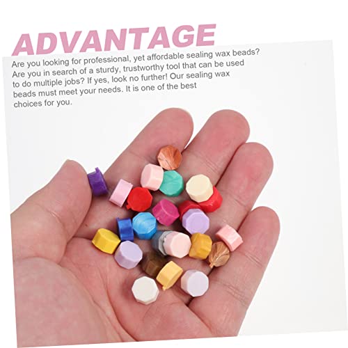 Perles de cire à cacheter multicolores Angoily pour invitations - 4
