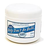 Baby Don't Be Bald Hair and Scalp Conditioner for Adults Light Blue 4oz Maximum Strength