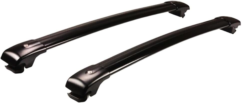 Crossbars Roof Rack Fits for Mercedes-Benz GL 2006-2012 with Side Rails Cross Bar Luggage Rack Cargo Carrier Aluminum Lockable