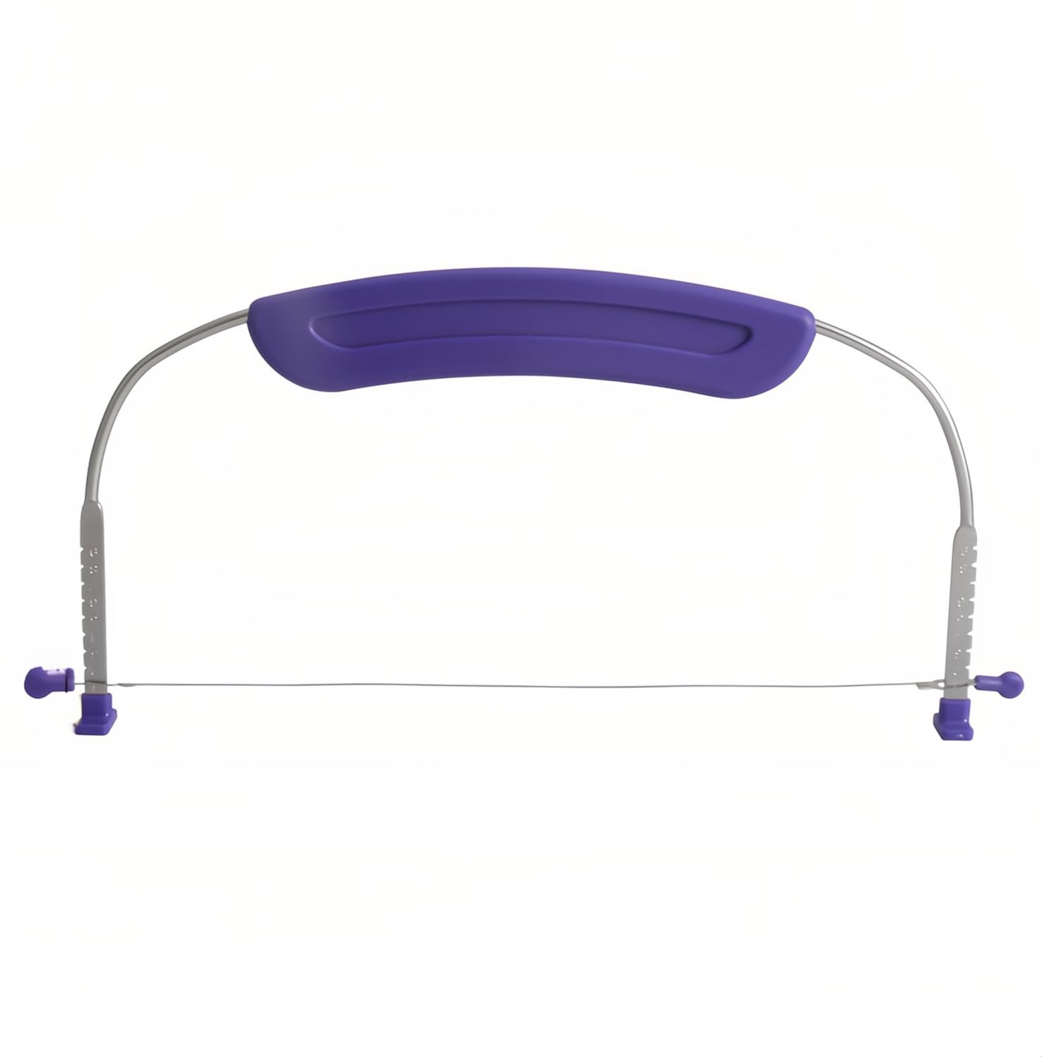 Cortador nivelador de tartas ajustable para nivelar topes, adecuado para tartas de 10 pulgadas (nivelador de pastel morado)