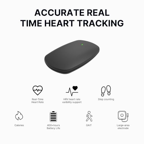 DEEPTIDE Heart Rate Monitor Chest Strap CL803,Bluetooth ANT+400h Battery - image 4