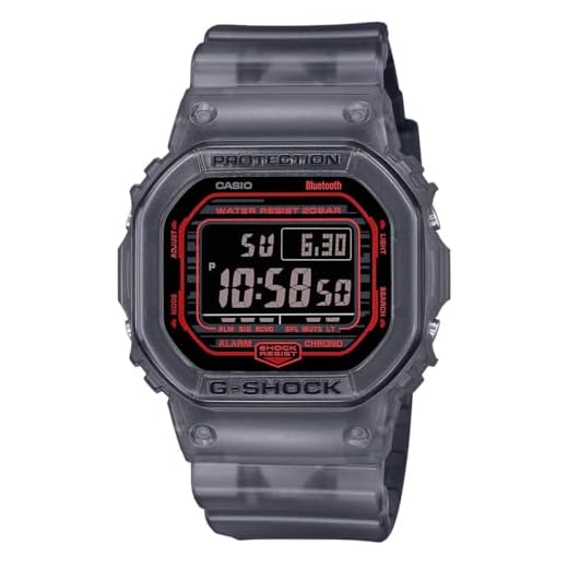 Casio G-Shock Reloj Digital para Hombres de Cuarzo con Correa en Plástico DW-B5600G-1ER