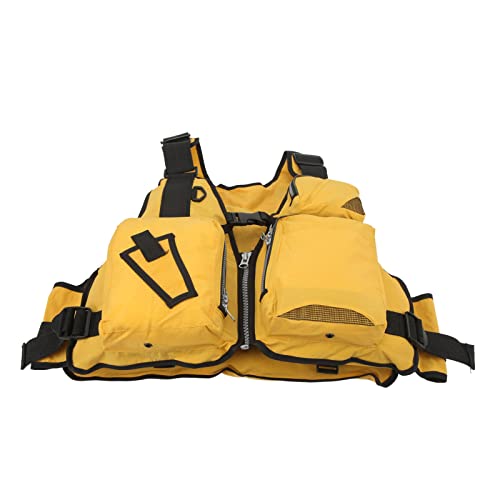Chaleco de pesca con mosca ligero con tamaño ajustable unisex de malla 5