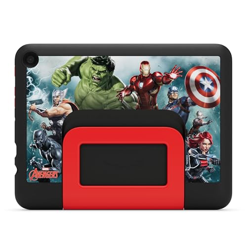 Amazon Kids Entertainment Device Bundle Including Fire HD 8 Kids Pro Tablet (32GB, Marvel Avengers) + Echo Pop Kids (Marvel Avengers) - image 2