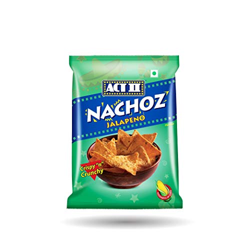 Image of ACT ll Nachoz - Jalpeno, Tortilla Chip 60g Pouch