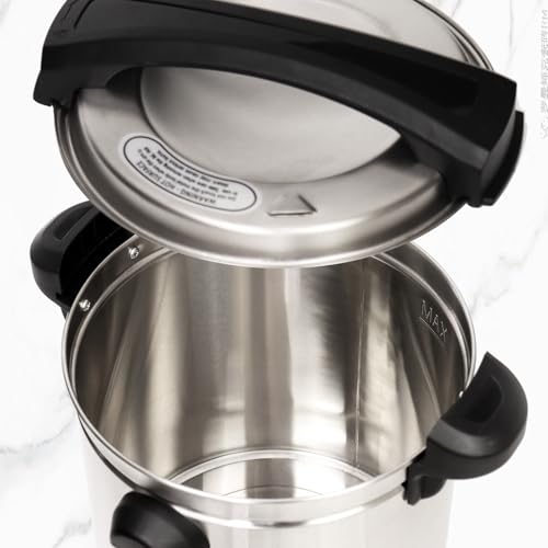 SUPERLEX Electric Catering Urn 10L Stainless Steel Water Boiler 1500W Hot Water Dispenser with Automatic Reboil Function and Water Gauge - Image 7
