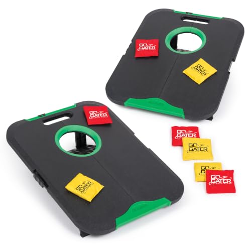 EastPoint Cornhole Set, 2 Targets, 8 Bean Bags, LED Lights, Outdoor Games