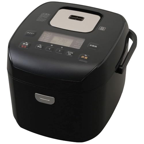 炊飯器 10合 圧力IH式 40銘柄炊き分け機能 極厚火釜 大火力 玄米 RC-PD10-B ブラック